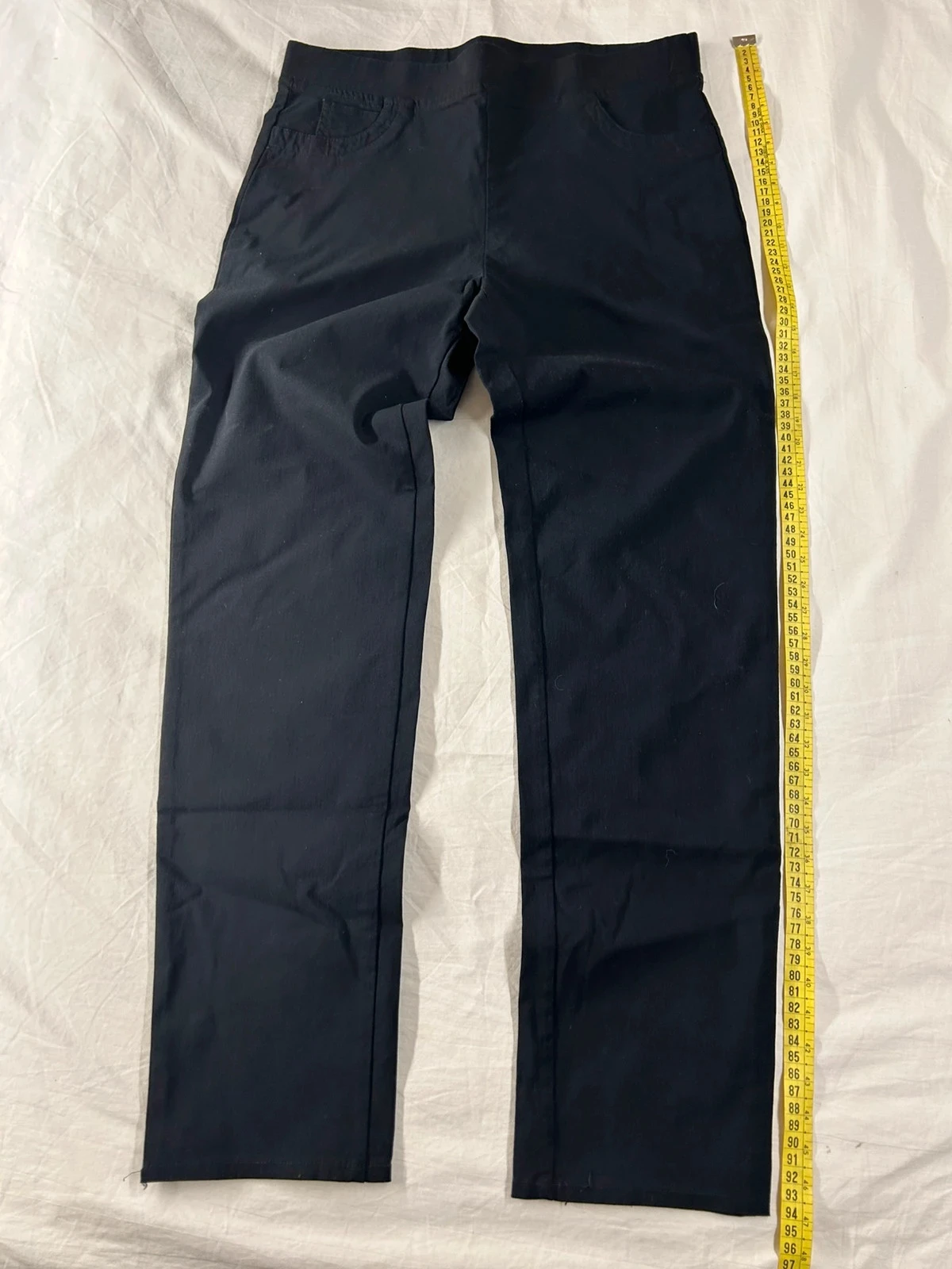 Pantalon droit noir vintage taille 38